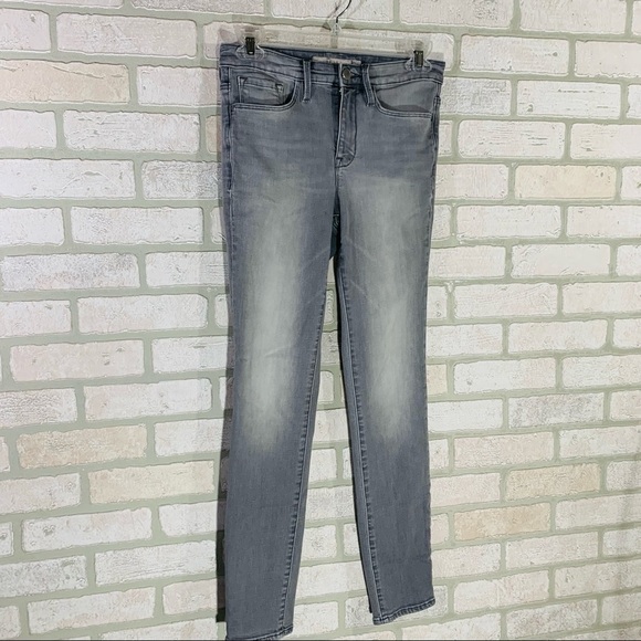 Athleta Sculptek Gray Skinny Jeans Size 6 - Picture 5 of 12
